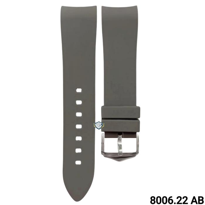 Gambar Tali Jam Tangan 22 MM Curved End Rubber Strap Soft Silicone 8006.22 - 8006.22 AB dari Watch Band N strap undefined Tokopedia