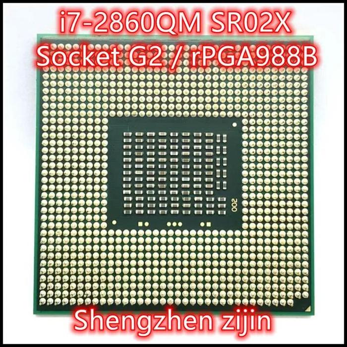 Jual i7-2860QM i7 2860QM SR02X GHz Quad-Core Eight-Thread