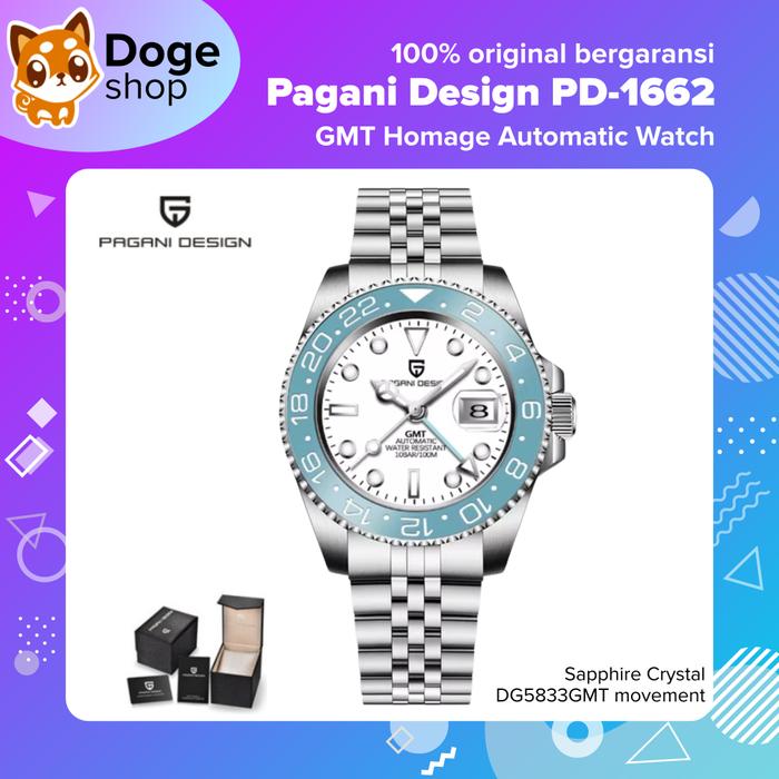 HOT Pagani Design Pd 1662 Gmt Pagani Design GMT PD-1662 - Main Image