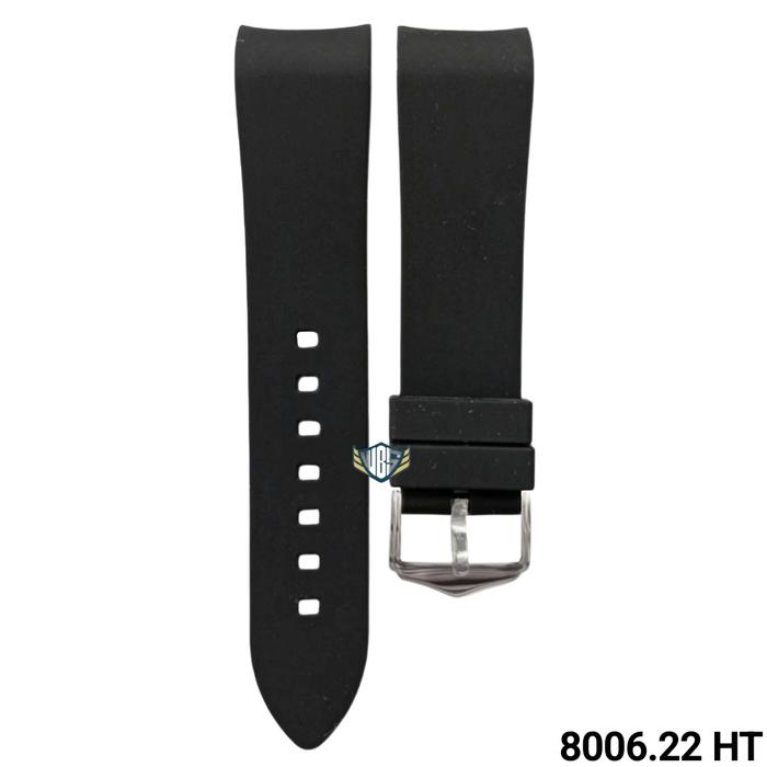 Gambar Tali Jam Tangan 22 MM Curved End Rubber Strap Soft Silicone 8006.22 - 8006.22 HT dari Watch Band N strap undefined Tokopedia