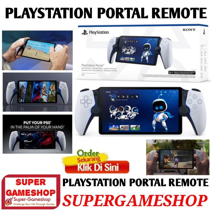 Gambar Sony Playstation Portal Remote Player for Play Playstation Portal PS5 - White, SONY INDO dari Super-Gameshop.id undefined Tokopedia