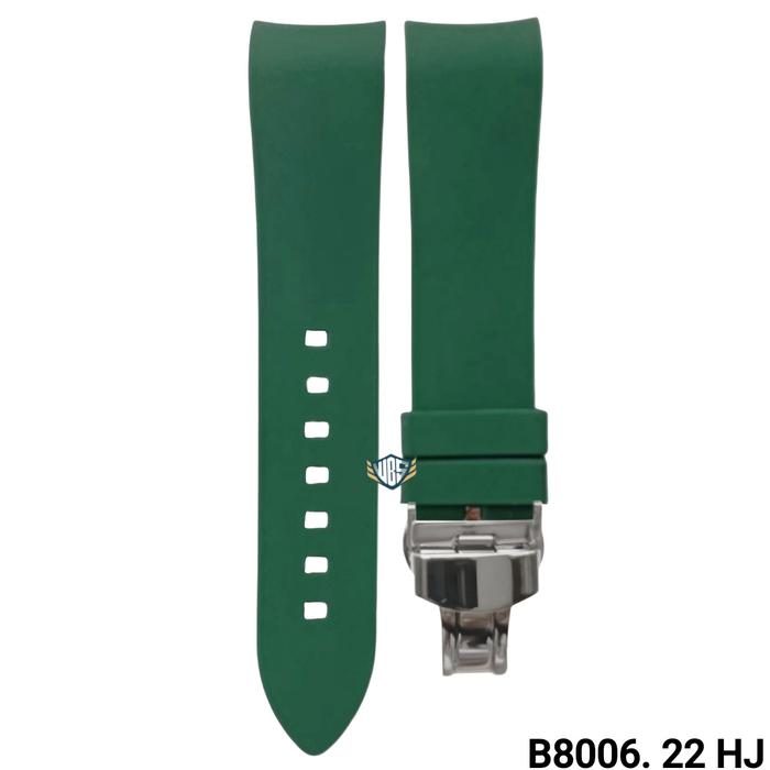Gambar Tali Jam Tangan 22 MM Curved End Rubber Strap Soft Silicone 8006.22 - B 8006.22 HJ dari Watch Band N strap undefined Tokopedia