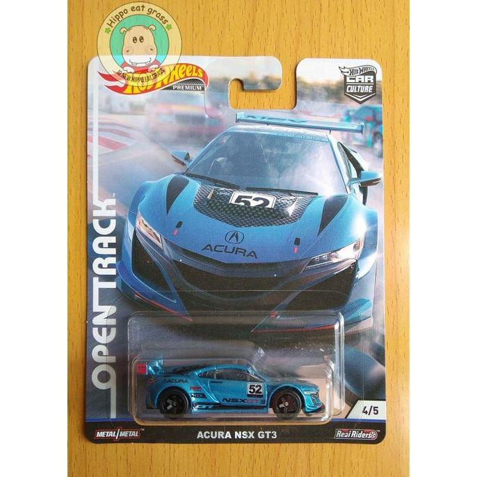 Jual Hot Wheels Hotwheels Open Track Acura NSX GT3 Jakarta Barat