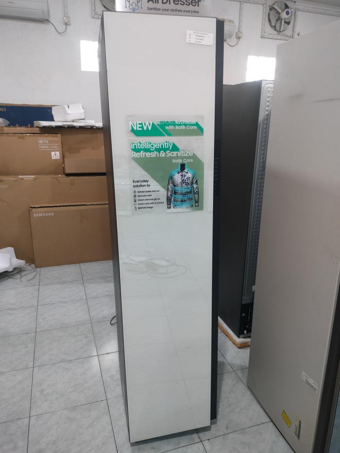 Gambar SAMSUNG BESPOKE AirDresser dengan Batik Care JetSteam 3+3 White - DF60A8500WG - UNIT 3 FOTO 1 dari Samsung Grade undefined Tokopedia