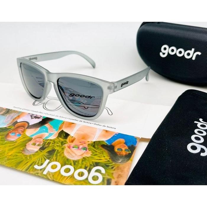 Gambar Best Seller !! sunglass GOODR / SKULL RIDER SPECIAL EDITION kacamata sepeda road bike jogging running Premium lensa polarized ORIGINAL vb25 - Abu, box fulset dari happyfashion28 undefined Tokopedia
