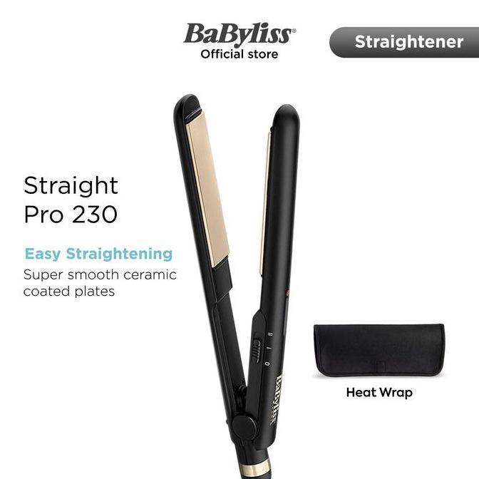 Promo Babyliss Paris Ceramic Straightener Pro 230 2089U Catokan Rambut  Catok Best Sealler 2089U di Nada Tokopedia