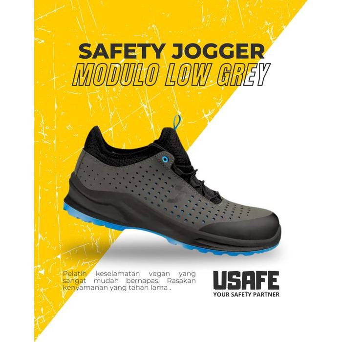 Gambar Sepatu Safety Jogger Modulo S1Ps Low Perf Composite Grey Terbaru Best Quality Asli 100% Original - 42 dari QUIYabvkl5789 undefined Tokopedia