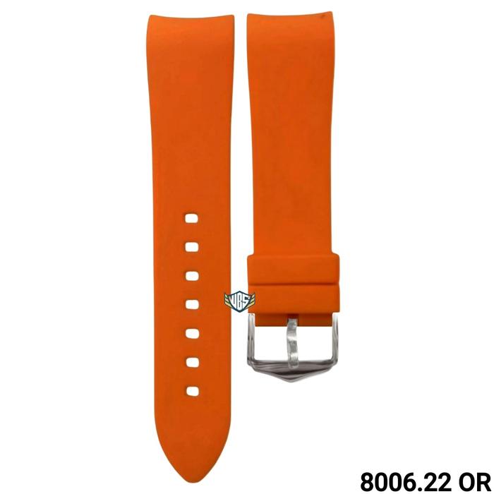 Gambar Tali Jam Tangan 22 MM Curved End Rubber Strap Soft Silicone 8006.22 - 8006.22 OR dari Watch Band N strap undefined Tokopedia