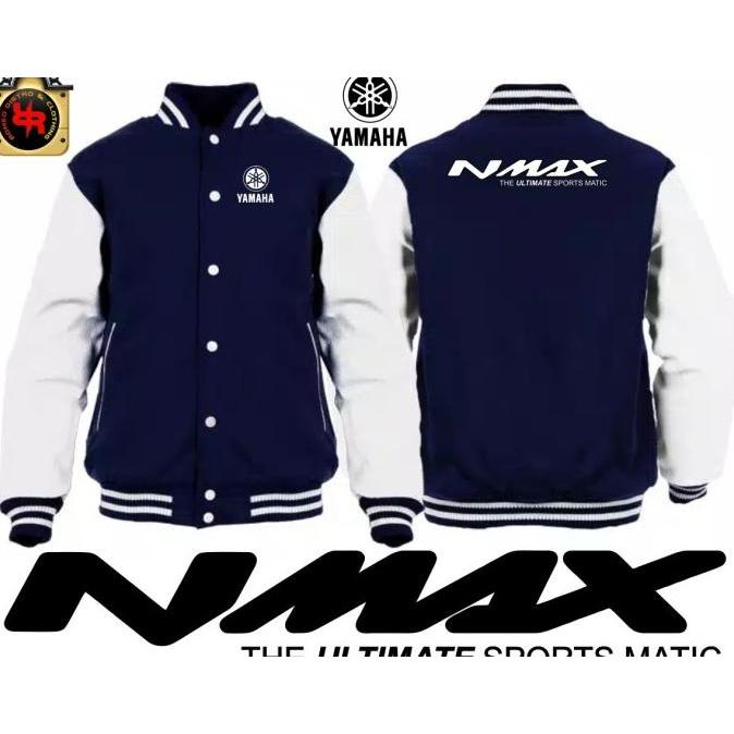 Jual Switer Varsity Jaket Yamaha Nmax 155 Pria Wanita Murah