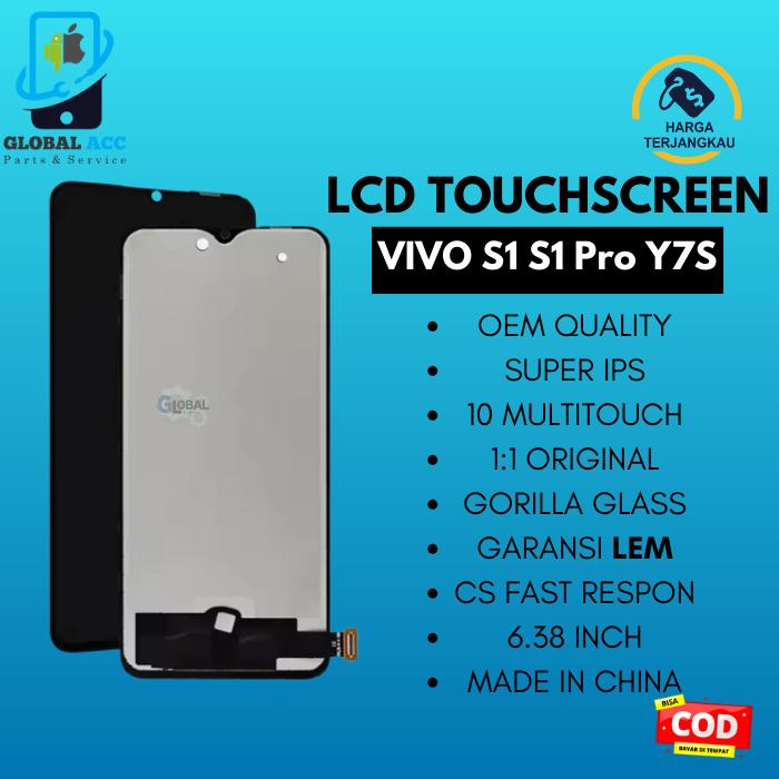 LCD da 6.38 per VIVO 1920 versione TFT LCD Display Touch Screen Assembly sostuzione per Vivo V17 S1 Pro LCD  509