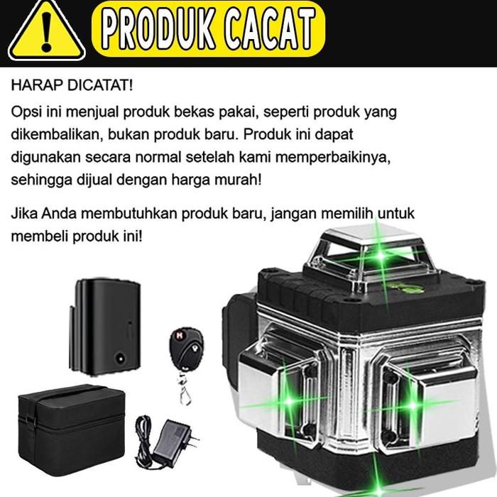 Gambar dea laser level bangunan waterpass laser multifungsi meteran laser level hilda 4d 16 line Tingkat bosch waterpass laser pasang keramik laser leveling tukang 4d 16 line bangunan laser dinding pertukangan laser leveling keramik laser waterpass digital 4 in1 - 8 line 1baterai dari dea xalsi undefined Tokopedia