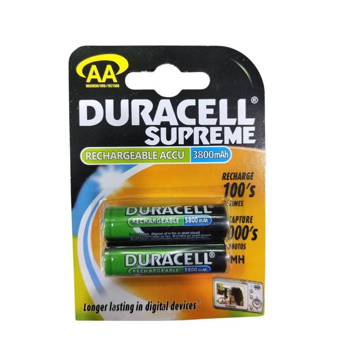 Gambar Duracell Supreme AA AAA Recharge Isi Ulang Battery Baterai Batere Duracell BEST SELLER - AA Isi 2 dari IDM ID undefined Tokopedia