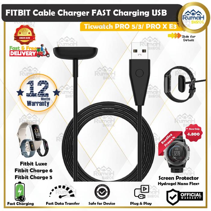 Usb Cable Fitbit With Usb Charger Fitbit Charge Luxe Watch