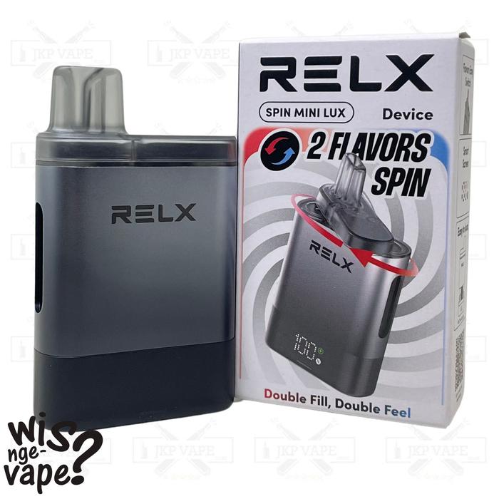 Gambar RELX Spin Mini Lux - Pod Kit Authentic .JD - Midnight Silver dari JKP Distribution undefined Tokopedia