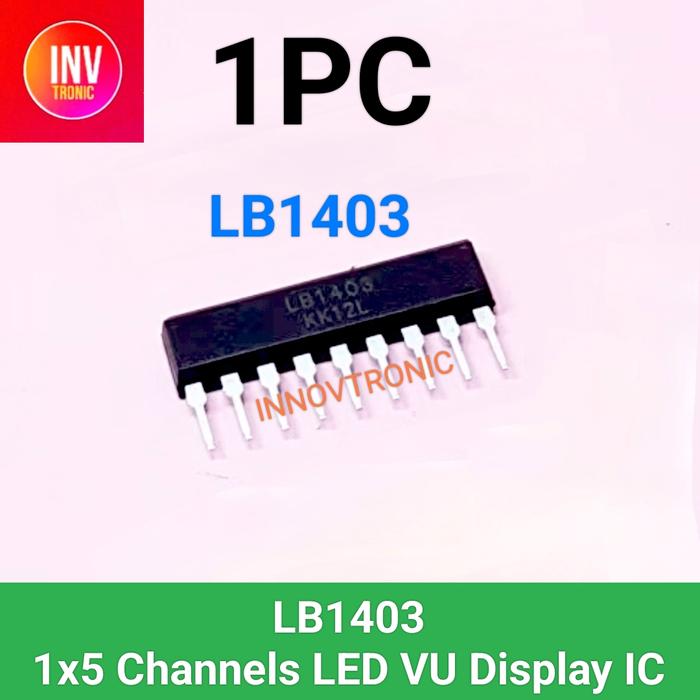 Gambar LB1403 Bar 5 Stage LED VU Display Indicator Indikator Baterai - 1PC dari INNOVTRONIC undefined Tokopedia