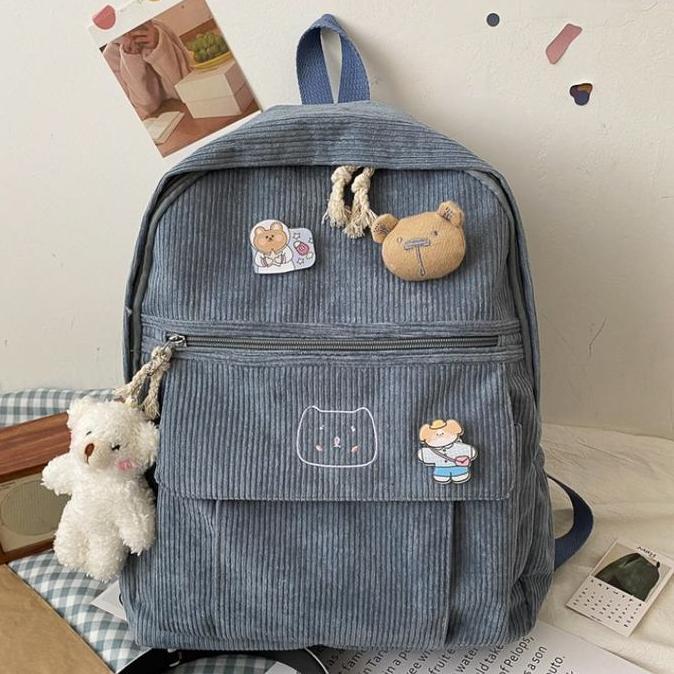 Gambar Moonfelya - Ransel Sekolah Mn663 - Tas Import - Backpack Wanita - Tas Ransel Wanita - Ransel Murah - MN663 - TOSCA dari NOFI STORE. undefined Tokopedia