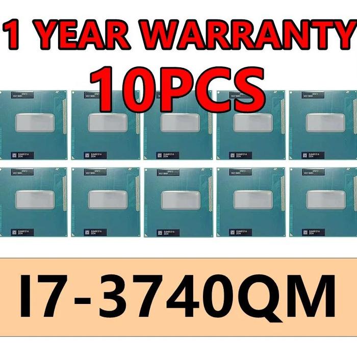 Jual 10pcs i7-3740QM i7 3740QM SR0UV GHz Quad-Core Eight