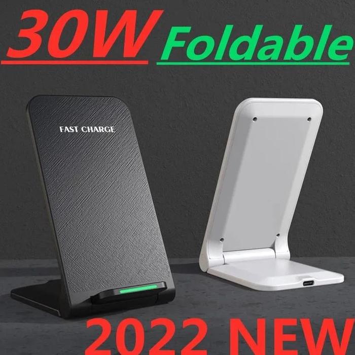 Jual 30w Wireless Charger Fast Wireless Charging Induction Charger - Main Image