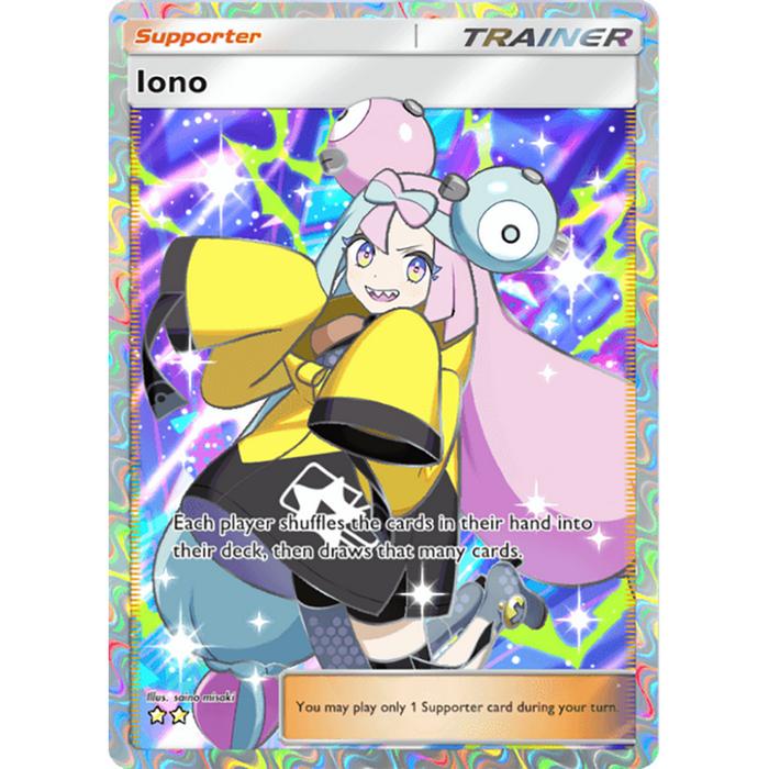 Gambar KARTU POKEMON TCG HOLOGRAM SPECIAL TRAINER - SHINING REVELRY (SHR) TCG POCKET - IONO (SHR) dari orry spot official undefined Tokopedia