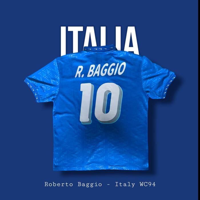 Diadora Italia Diadora Roberto Baggio 1994 Jual Jersey Original