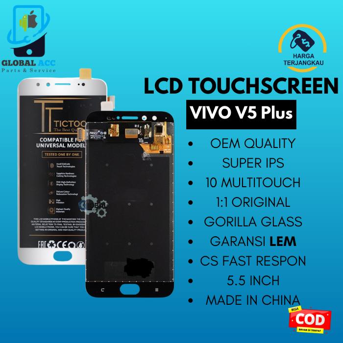 Gambar LCD + Touchscreen Vivo V5 Plus / V5+ Original 100% Bergaransi ! dari Global Accessoris undefined Tokopedia