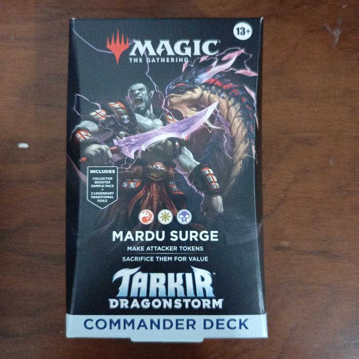 Gambar Magic the gathering commander tarkir dragonstorm commander deck - mardu surge dari cardgamehouse undefined Tokopedia