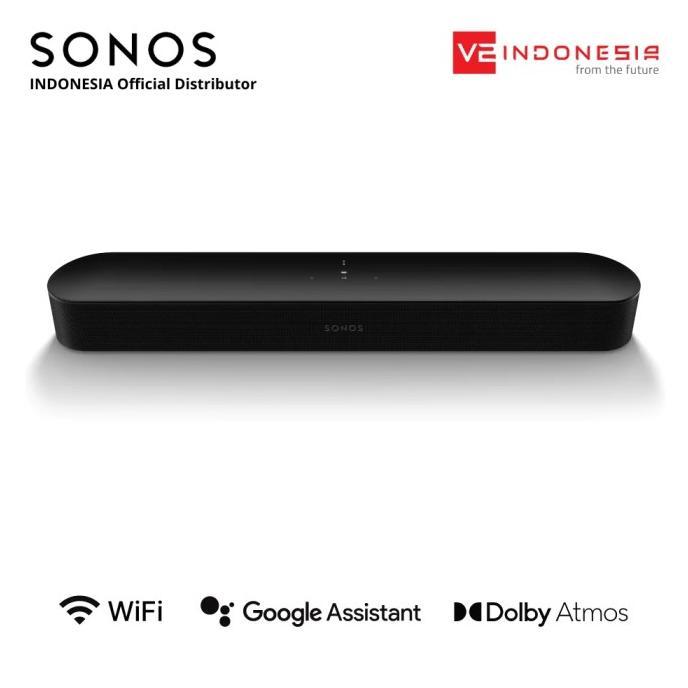 Jual Sonos Beam Gen Wireless Speaker HiFi System Black BEST