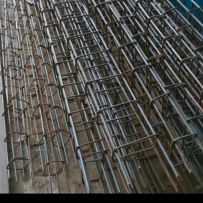 Gambar Kolom praktis / slub tiang ulir 10mm Full 4mtr (8x8 10x10 8x10 8x12) murah dari besi maju undefined Tokopedia