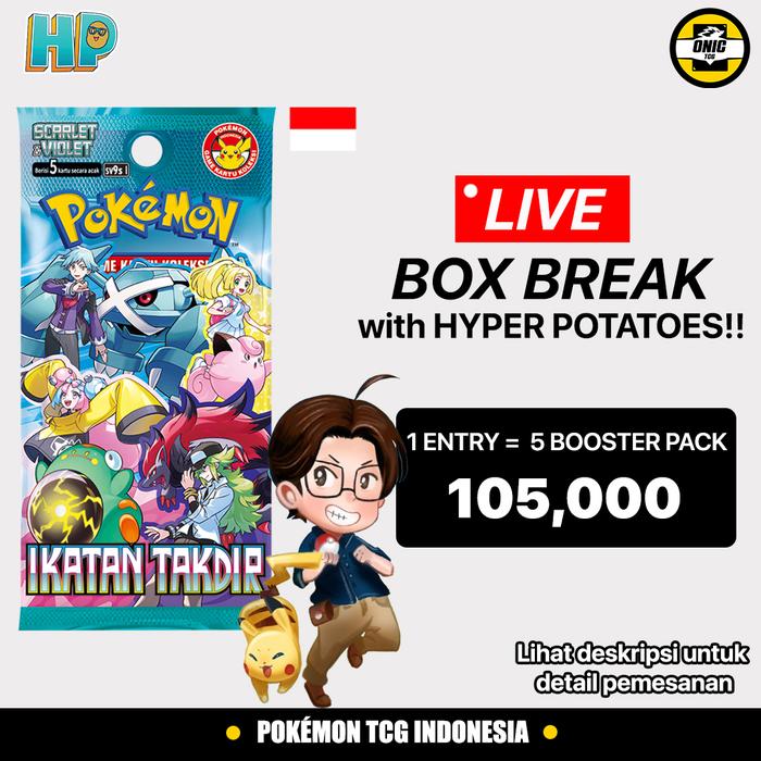 Gambar LBB Ikatan Takdir Hyper Potatoes - 5 Pack dari ONIC TCG undefined Tokopedia