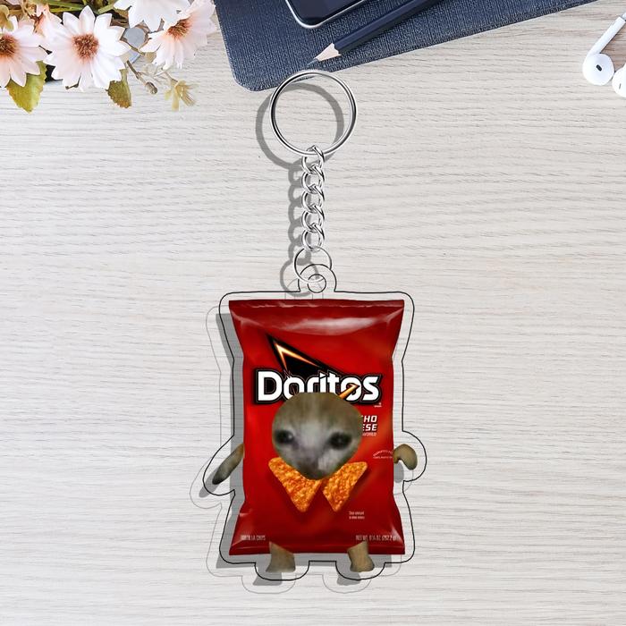 Gambar MEME Cat Food Keychain | Gantungan Kunci MEME Kucing Makanan UV Printed 2 Sisi on 3MM Acrylic Frame | Hadiah dan Souvenir - GA200A dari JACKPOT STUDIO undefined Tokopedia