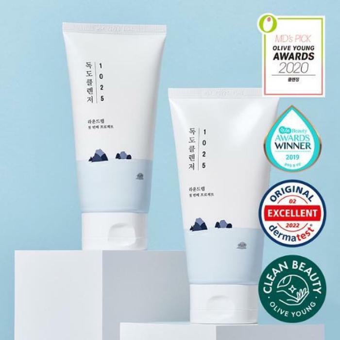 Gambar Ready Round Lab ROUNDLAB 1025 Dokdo Cleanser 150ml dari MONEY ID undefined Tokopedia