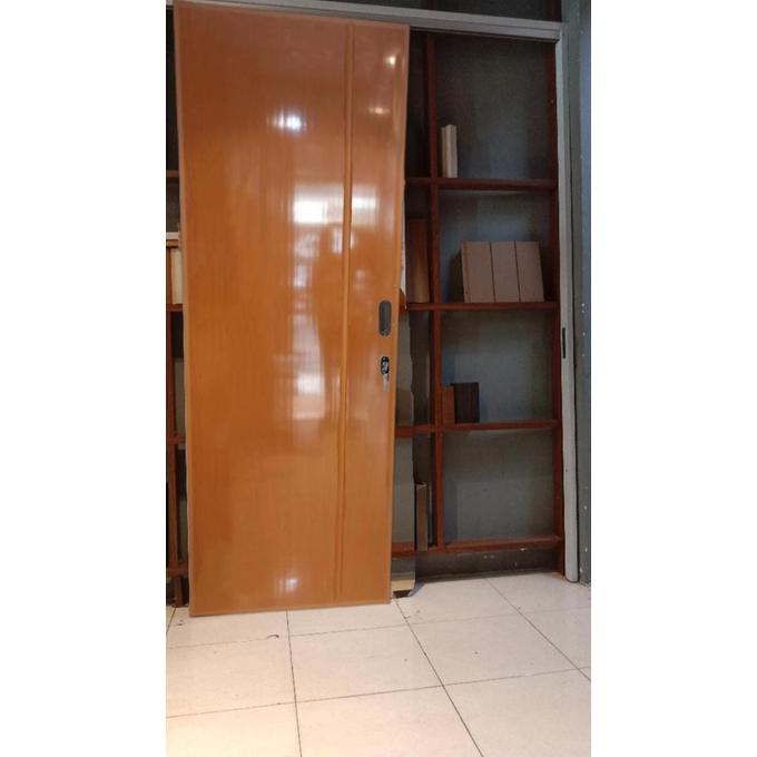 Gambar Pintu Geser / Sliding kamar / pintu kamar mandi Pvc murah - Urat Kayu, 70x210 cm dari tb afra jaya undefined Tokopedia