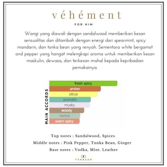 Gambar Farbash Parfum 5 Ml Termurah Ready Terbaik - VEHEMENT dari DiazStore48 undefined Tokopedia
