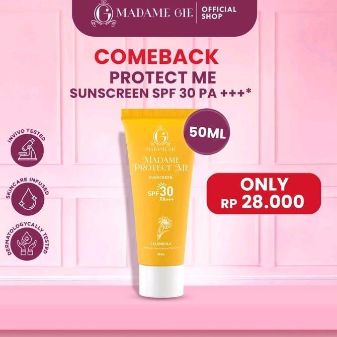 Gambar 2Pcs Madame Gie Sunscreen Spf 30 Pa +++ 50 Ml Bpom Sunscreen Semua Jenis Kulit Kemasan Lama dari Vavian Beauty undefined Tokopedia