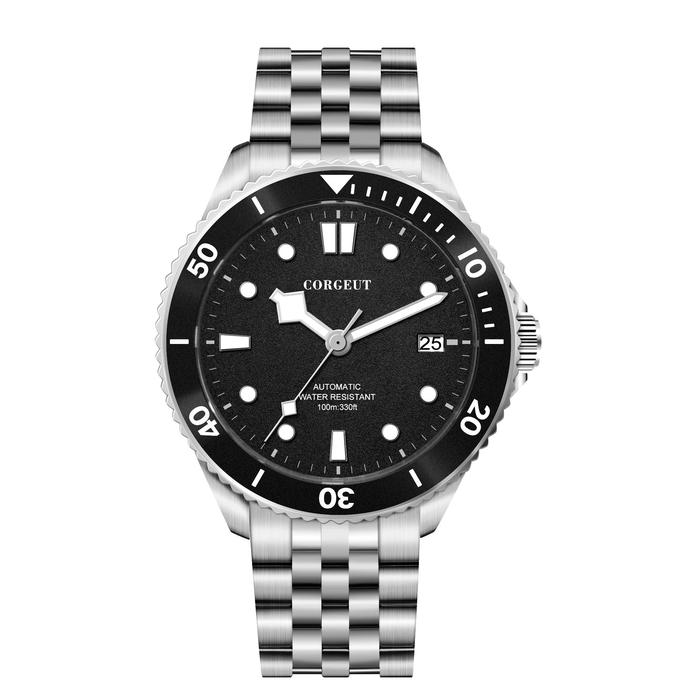 Jual NEW CORGEUT DIVER MENS WATCH NH35A AUTOMATIC MECHANICAL WRIST - Main Image