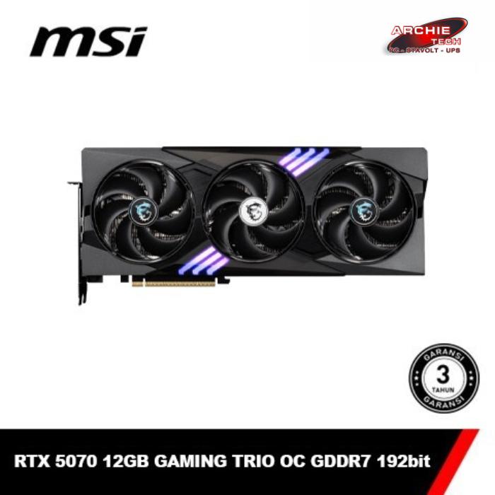 MSI GeForce RTX 5070 12G GAMING TRIO OC / PCI Express 5.0 新品未