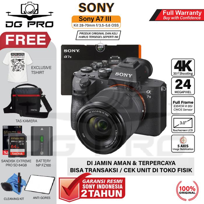 Dmp Camera Sony A7iii Rental Sony Alpha A7 Iii