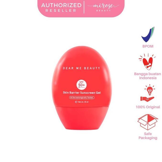 Gambar Dear Me Beauty Skin Barrier Sunscreen Gel & Acne Gel Sunscreen Spf 50 Pa++++ (35Gr) - Barrier ss 35gr, Dear Me Beauty dari Vavian Beauty undefined Tokopedia