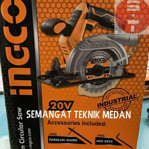 Csli1401 Cordless Baterai Circular Saw Blade Mini 20v Unit Ingco