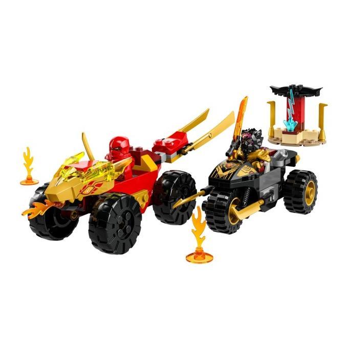 Lego ninjago kai And Rass Car And Bike Battle 71789 Terbaru