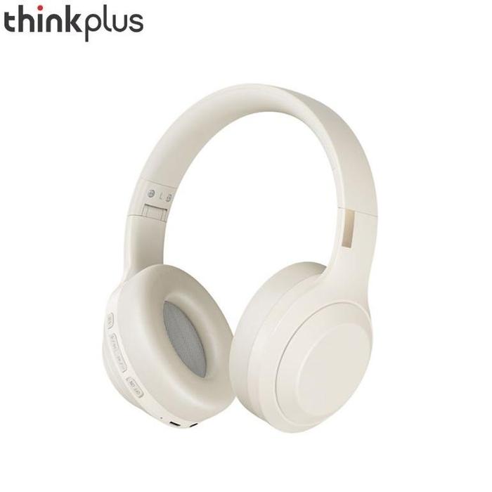 Gambar Lenovo TH10 Headset Bluetooth 5.0 Wireless Wired Dual Mode Stereo Bass Headphone AUX 3.5mm - BEIGE dari blezztuff undefined Tokopedia