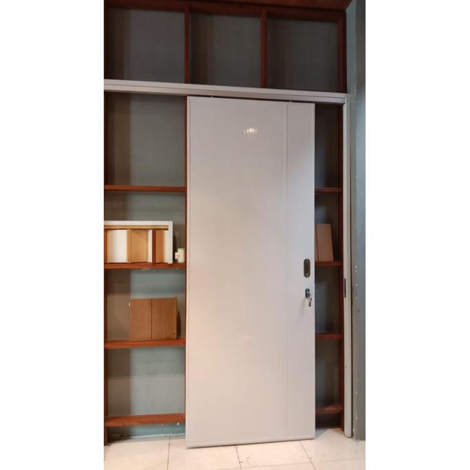 Gambar Pintu Geser / Sliding kamar / pintu kamar mandi Pvc murah - Putih, 80x210 cm dari tb afra jaya undefined Tokopedia