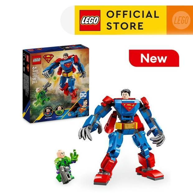 Lego Super Heroes Dc 76302 Superman Mech Vs Lex Luthor 120 Pieces Super  Heroes Toys Tahun Terbaru