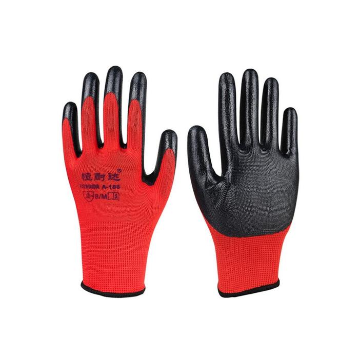 Gambar Safety Gloves 12 Pasang Sarung Tangan Pelindung Hitam Merah Telapak Karet Sarung Tangan Safety Sarung Tangan Kerja Safety Sarung Tangan Proyek Safety Sarung Tangan Safety Jogger Sarung Tangan Karet Anti Slip Kombinasi Katun Heavy Duty Sarung Tangan Safety - Merah 12PCS dari ALMAST X2000 undefined Tokopedia