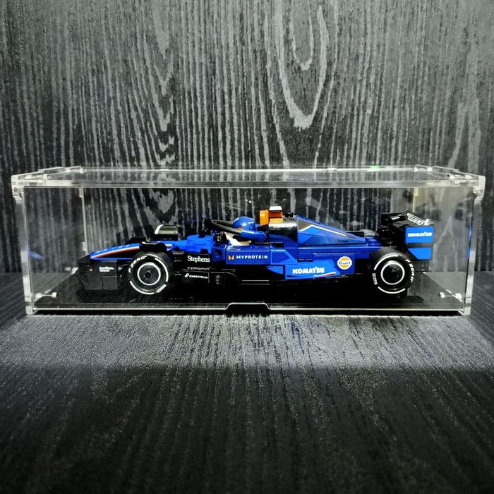 Gambar Akrilik DIY - Display Case for LEGO Speed Champions 77249 Williams Racing FW46 F1 Race Car - Model 1, Polos dari AkrilikDIY undefined Tokopedia