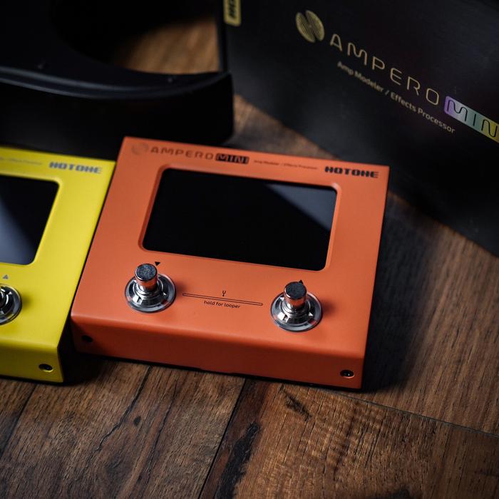 Gambar Efek Gitar Hotone Ampero Mini Original - Orange dari Guitar Second Store undefined Tokopedia