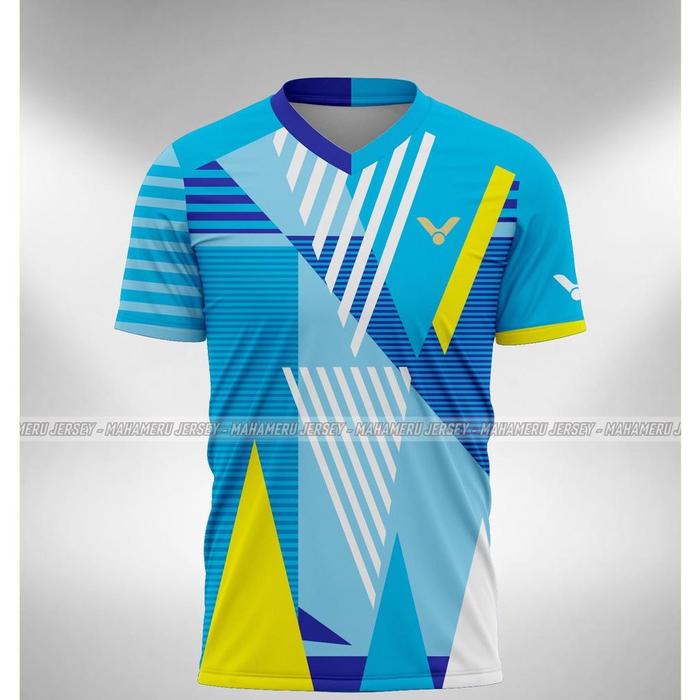Gambar READY JERSEY BADMINTON VICTOR 2021 2022 - BLUE, S dari Eleganzaonlineshop undefined Tokopedia