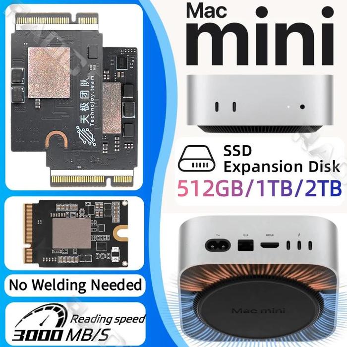 Mac Mini Ssd Upgrade For Mac Mini M4 SSD Upgrade Kit 1TB 2TB DIY