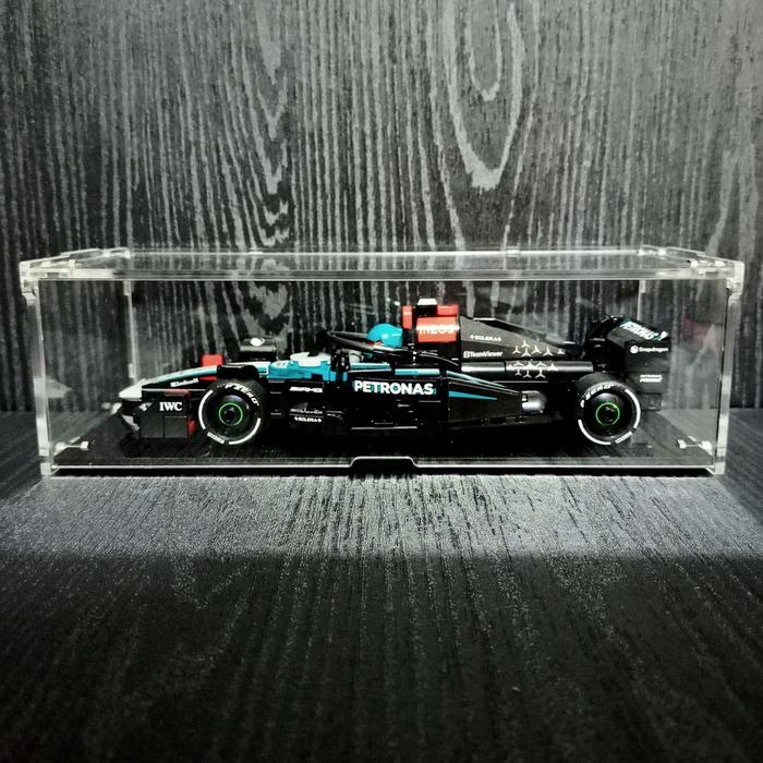 Gambar Akrilik DIY - Display Case for LEGO Speed Champions 77244 Mercedes-AMG F1 W15 Race Car - Model 1, Polos dari AkrilikDIY undefined Tokopedia