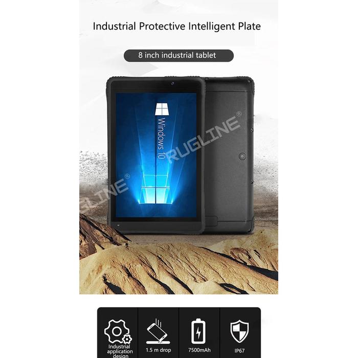 Jual 8 Inch Waterproof IP67 Industrial Rugged Tablet PC Android ...